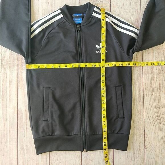 Boys Adidas 3-stripe zip front training jacket sz S - Picture 7 of 11
